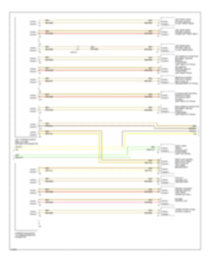 HighLow Bus Wiring Diagram (3 of 5) for Mercedes-Benz S350 2013