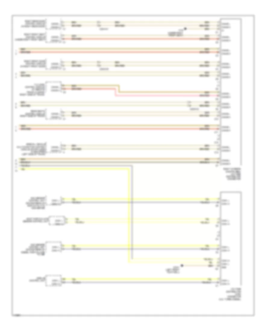 HighLow Bus Wiring Diagram (5 of 5) for Mercedes-Benz S350 2013