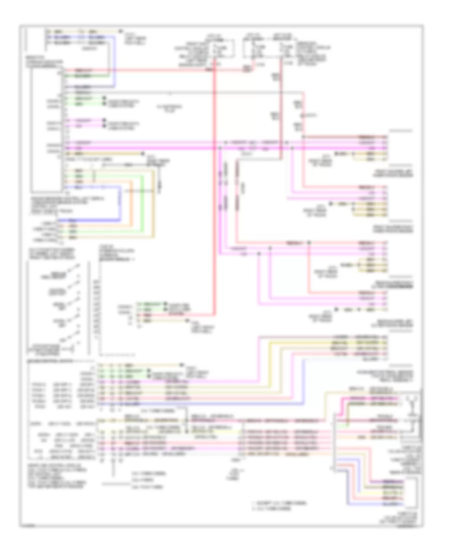 Cruise Control Wiring Diagram for Mercedes Benz S350 2013