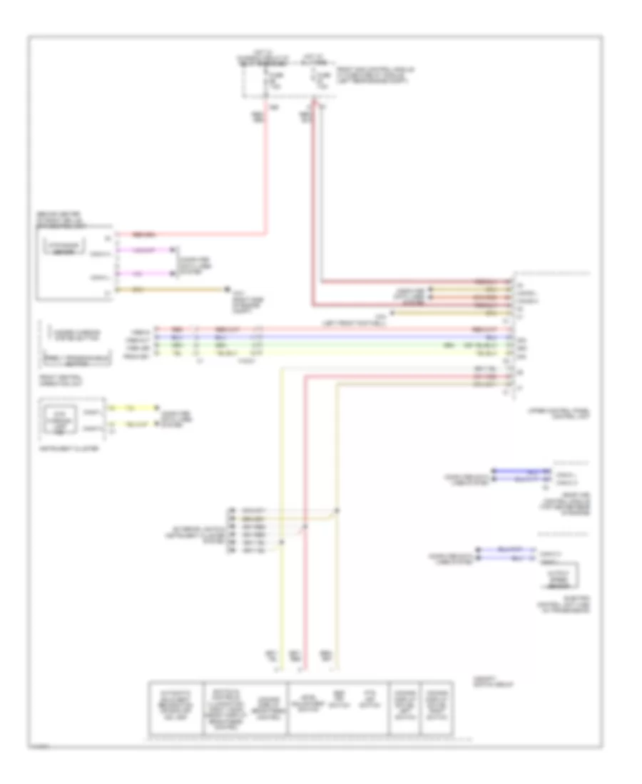 Electronic Accelerator Cruise Idle Speed Control Wiring Diagram for Mercedes Benz S350 2013