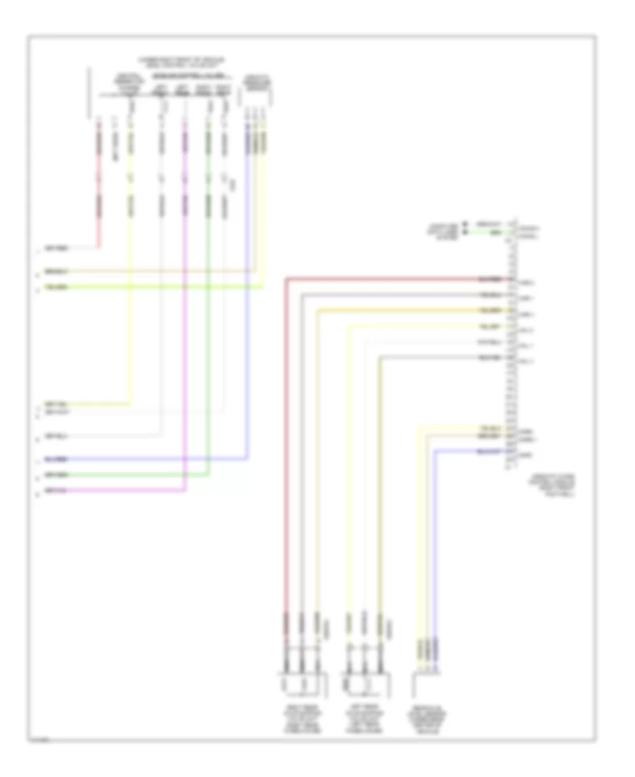 Airmatic Control Wiring Diagram 2 of 2 for Mercedes Benz S350 2013