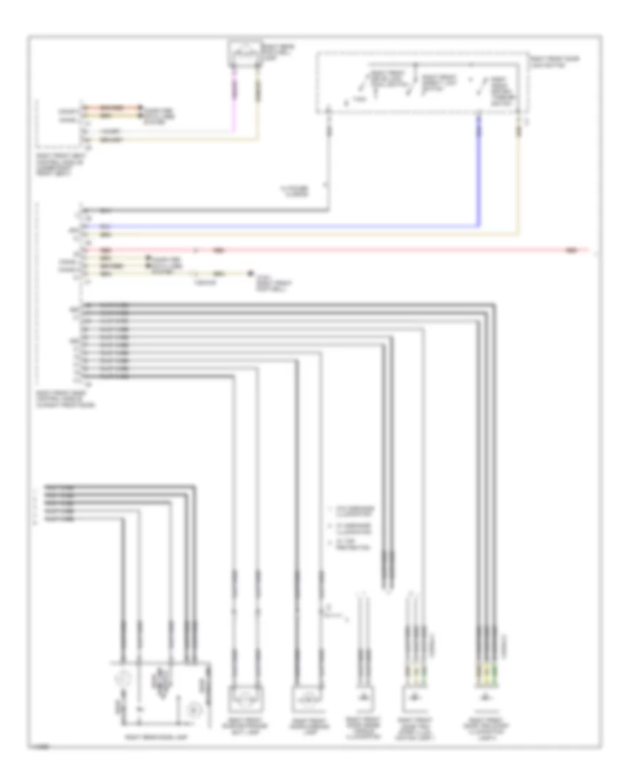 Interior Lights Wiring Diagram (2 of 4) for Mercedes-Benz S350 2013