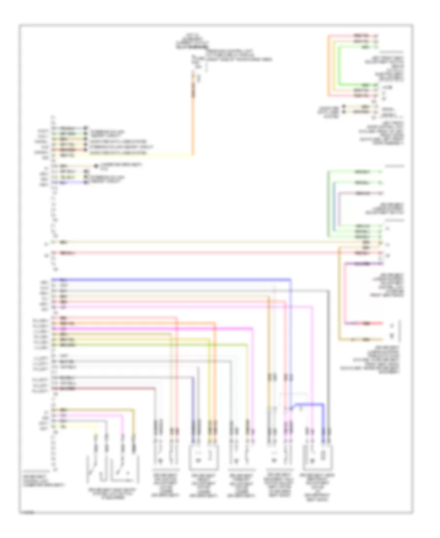 Driver s Memory Seat Wiring Diagram for Mercedes Benz C250 Sport 2013