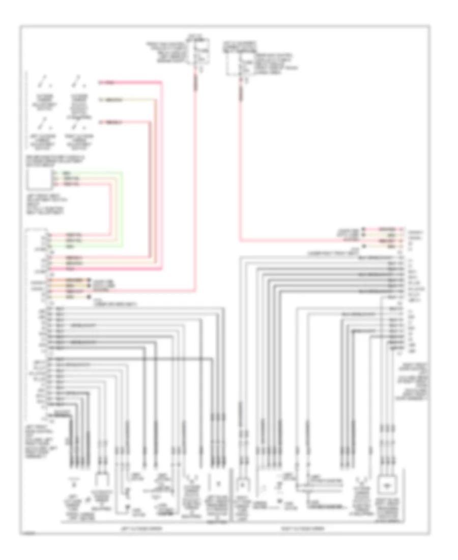 Memory Mirrors Wiring Diagram for Mercedes Benz C250 Sport 2013