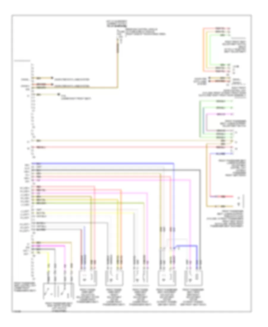 Passenger s Memory Seat Wiring Diagram for Mercedes Benz C250 Sport 2013