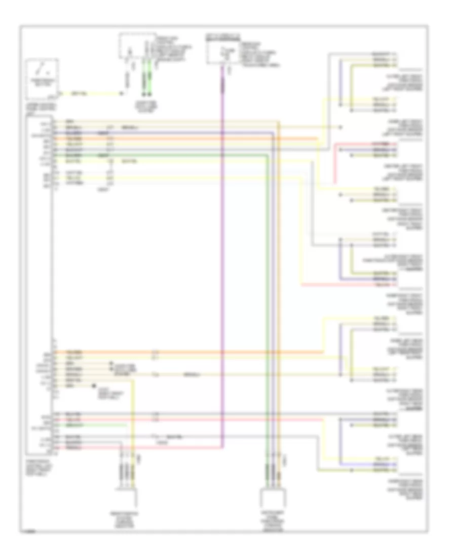 Parktronic Wiring Diagram for Mercedes Benz C250 Sport 2013