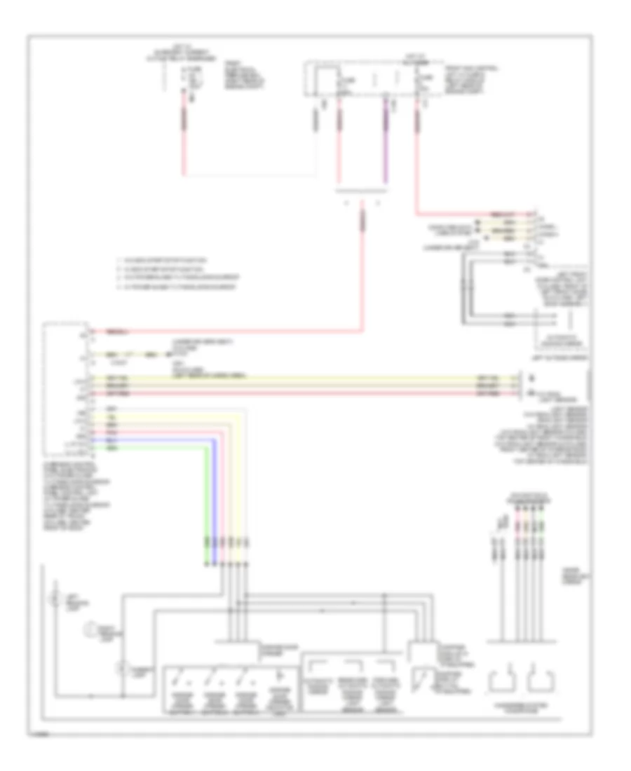 Automatic Day Night Mirror Wiring Diagram for Mercedes Benz C250 Sport 2013