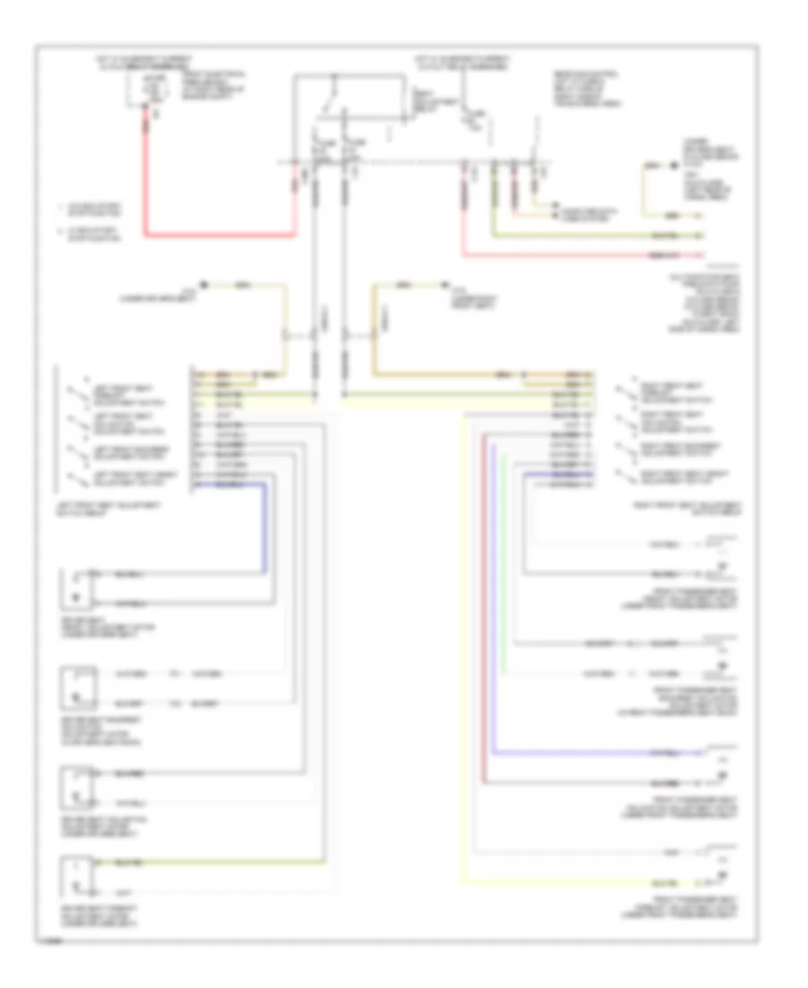 Power Seat Wiring Diagram with Fully Electric Seat Adjustment for Mercedes Benz C250 Sport 2013