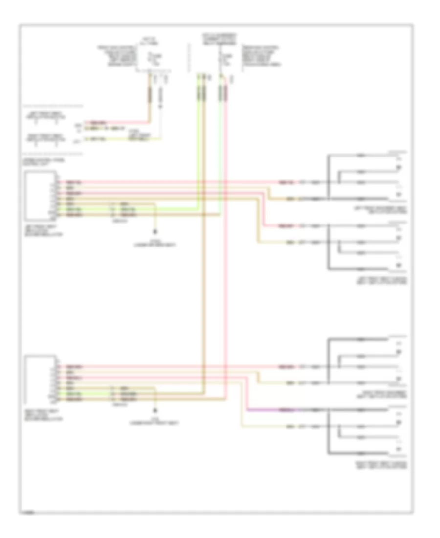 Seat Ventilation Wiring Diagram for Mercedes Benz C250 Sport 2013