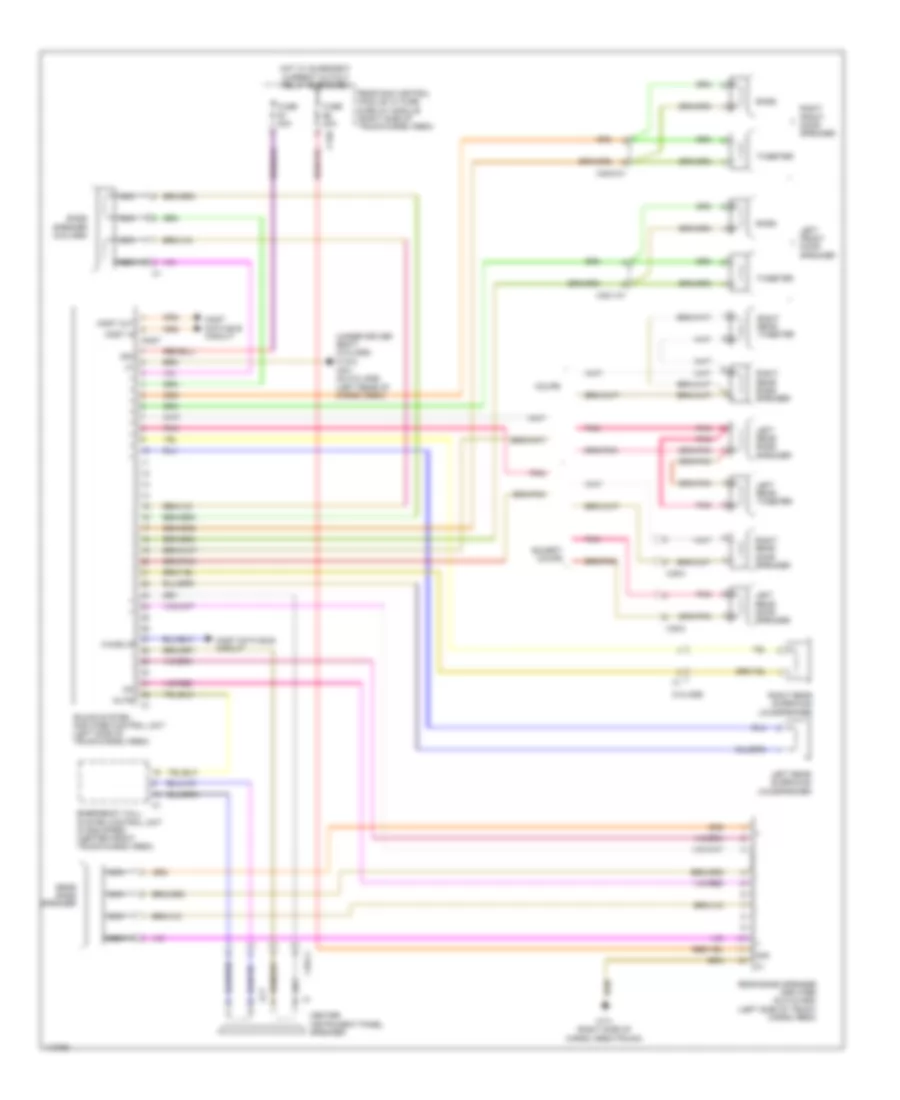 Sound Amplifier Wiring Diagram for Mercedes Benz C250 Sport 2013