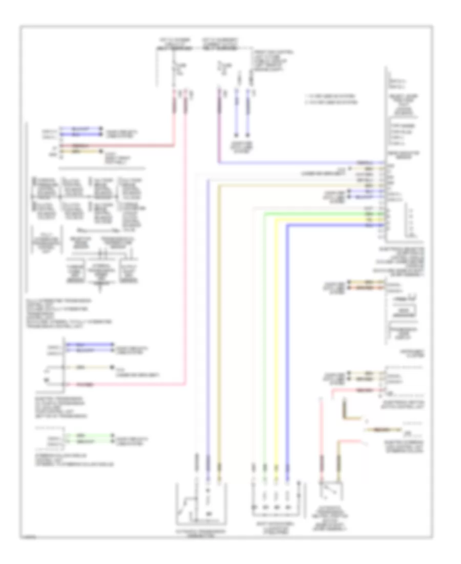 Transmission Wiring Diagram for Mercedes Benz C250 Sport 2013