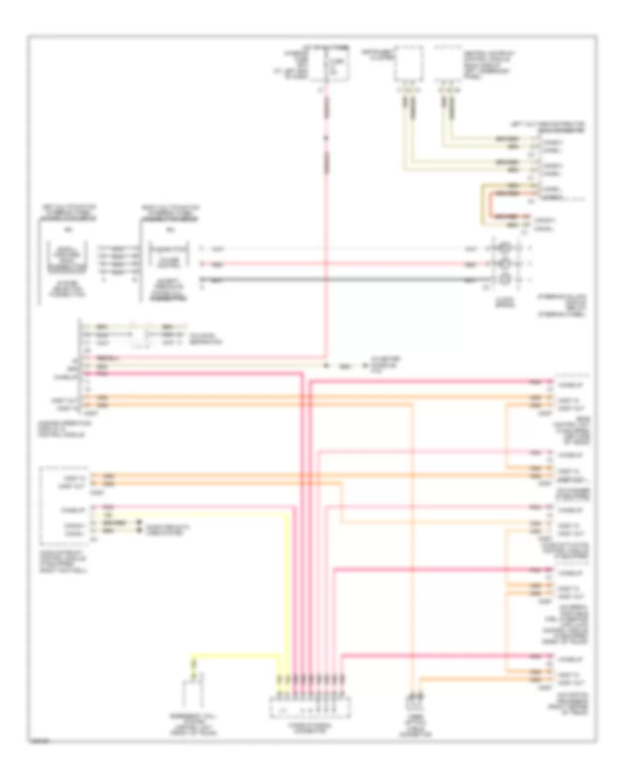 COMAND Actuation Wiring Diagram for Mercedes Benz SLK350 2005