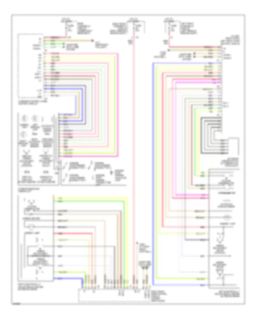 Power Mirrors Wiring Diagram for Mercedes Benz S430 4Matic 2006