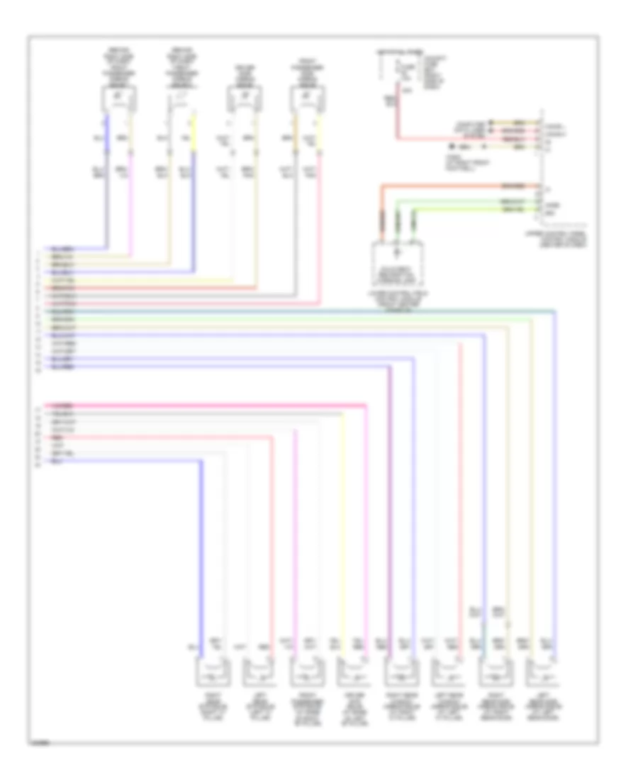 Supplemental Restraint Wiring Diagram (2 of 2) for Mercedes-Benz S430 4Matic 2006