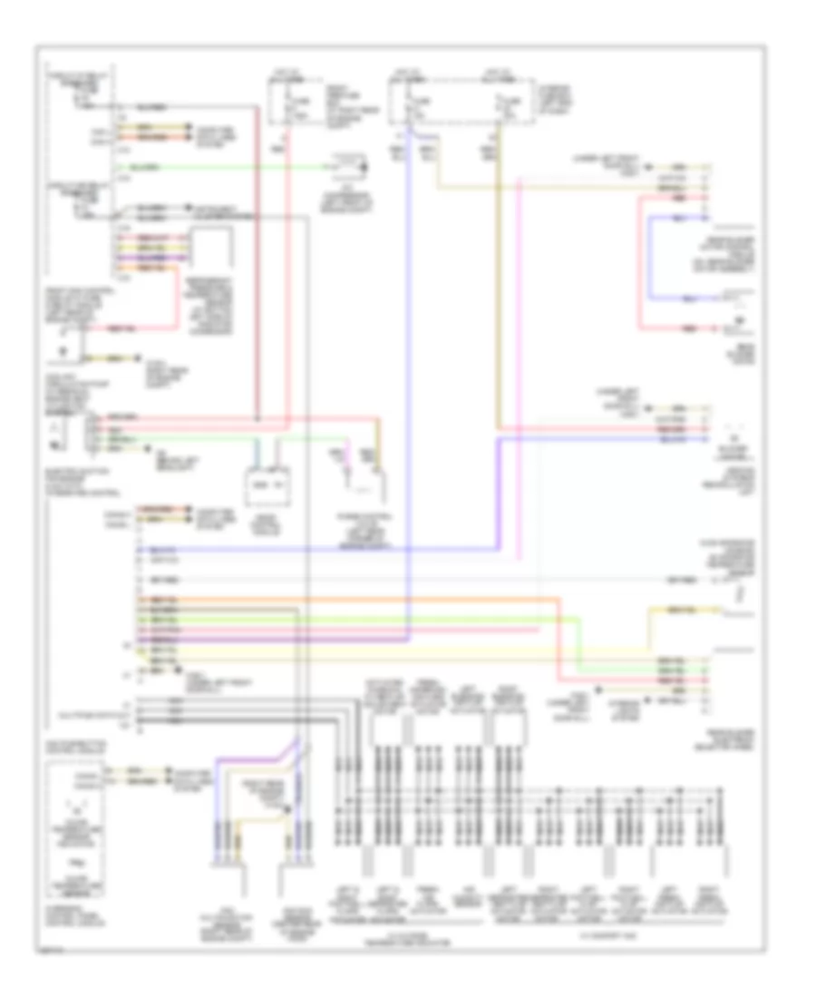 Automatic AC Wiring Diagram for Mercedes-Benz C280 2006