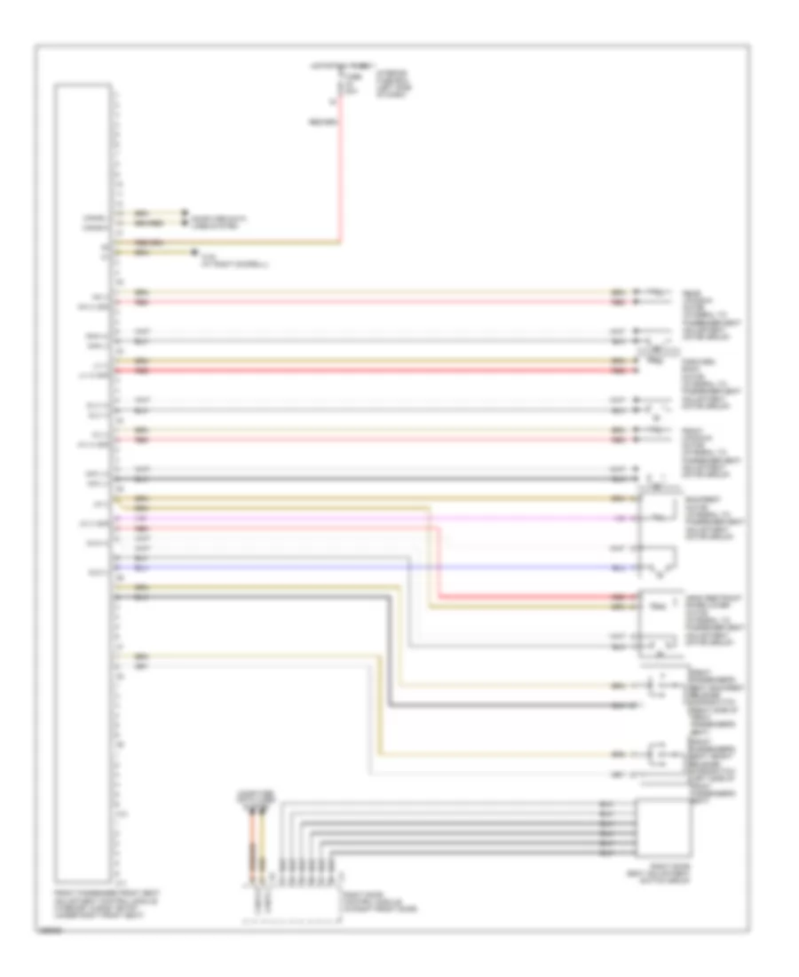 Passengers Memory Seat Wiring Diagram for Mercedes-Benz CLK550 2007