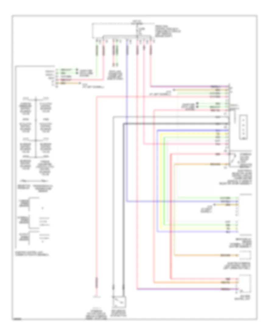 Transmission Wiring Diagram for Mercedes-Benz CLK550 2007