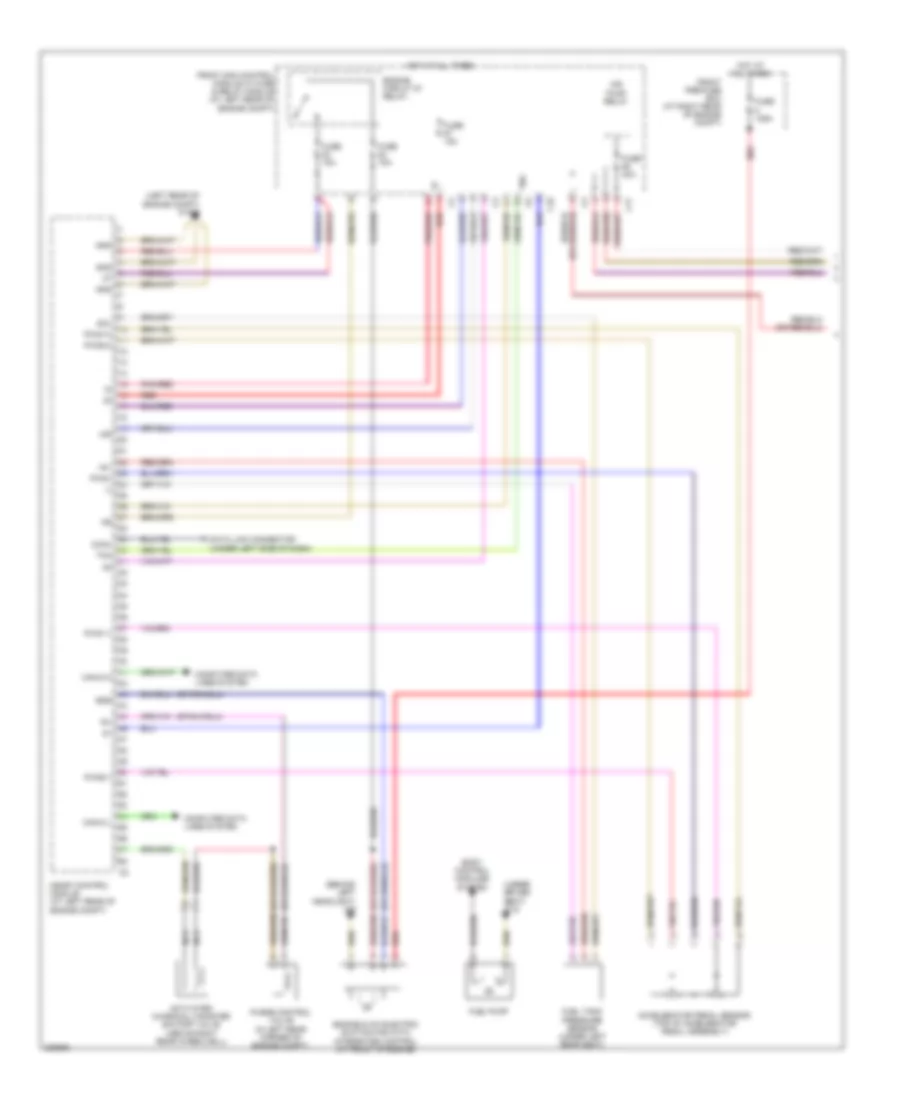 3 0L Engine Performance Wiring Diagram 1 of 4 for Mercedes Benz C280 4Matic 2006