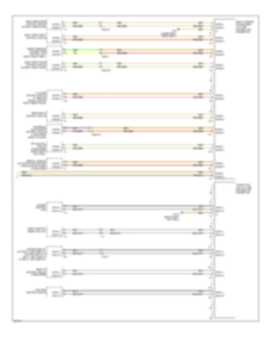 HighLow Bus Wiring Diagram (4 of 4) for Mercedes-Benz S550 2010