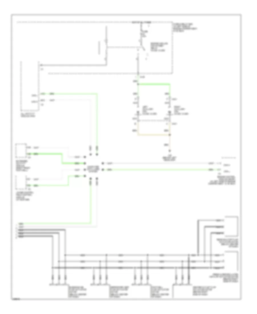 Automatic A C Wiring Diagram 2 of 2 for Mercedes Benz ML320 2003