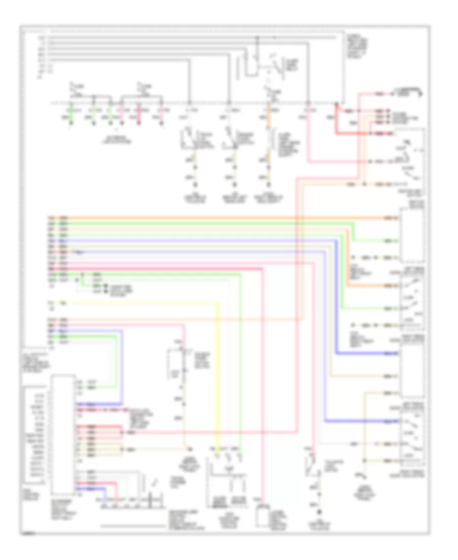 Anti theft Wiring Diagram for Mercedes Benz ML320 2003