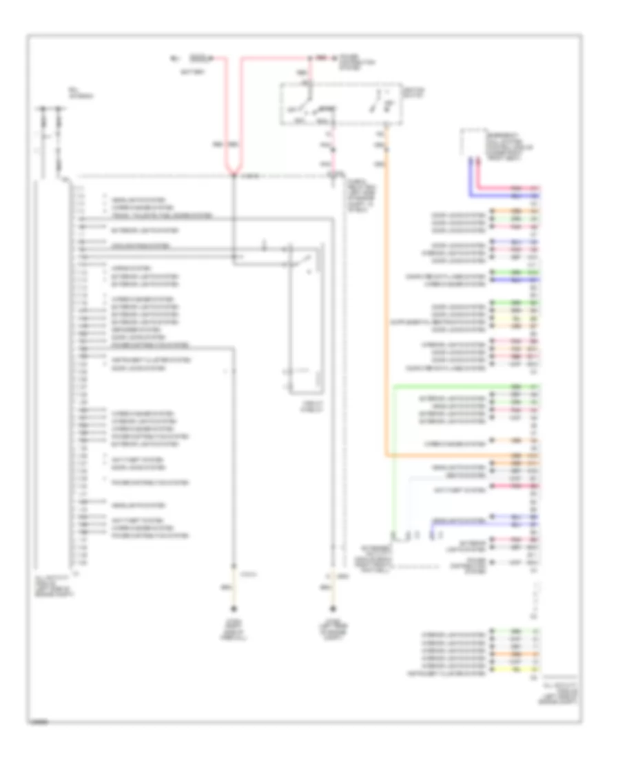 All Activity Module Wiring Diagram for Mercedes Benz ML320 2003