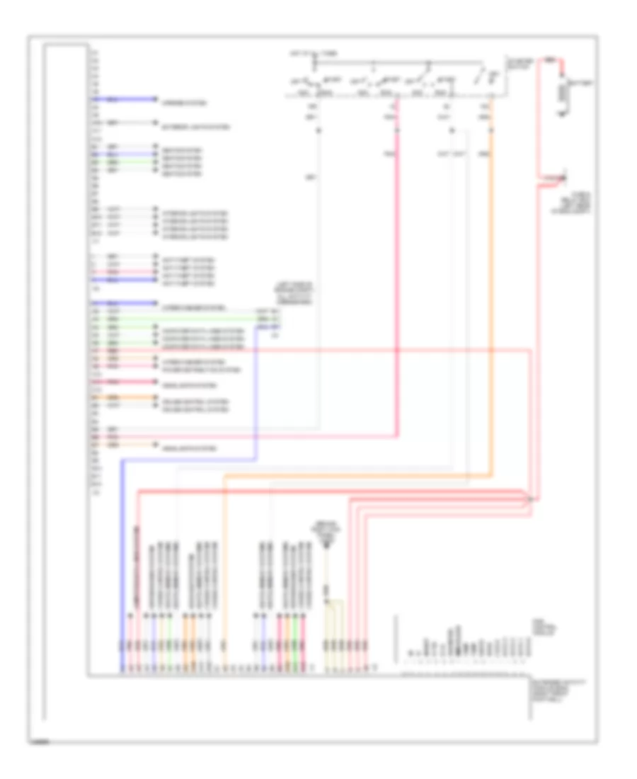 Extended Activity Module Wiring Diagram for Mercedes-Benz ML320 2003