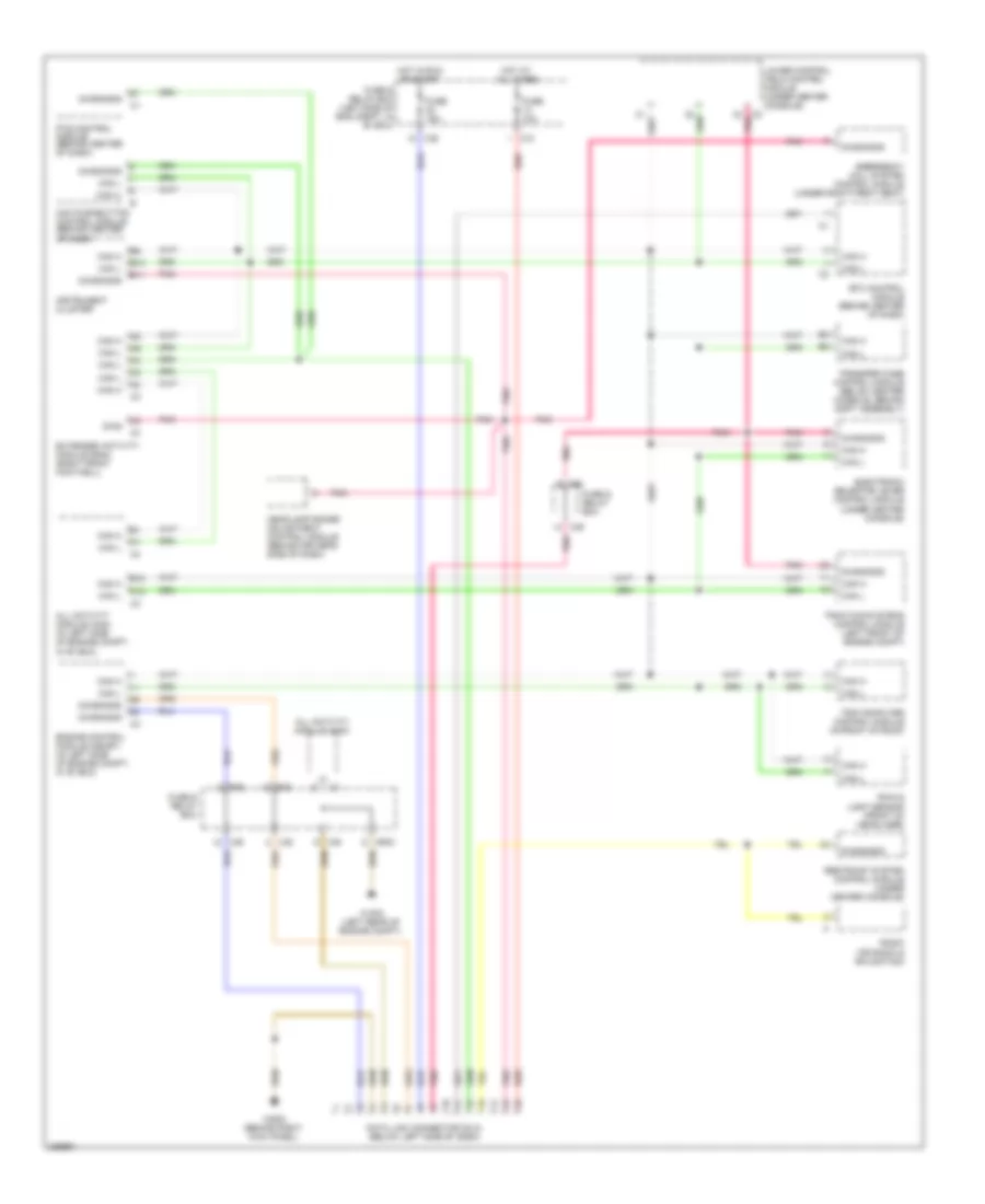 Computer Data Lines Wiring Diagram for Mercedes Benz ML320 2003