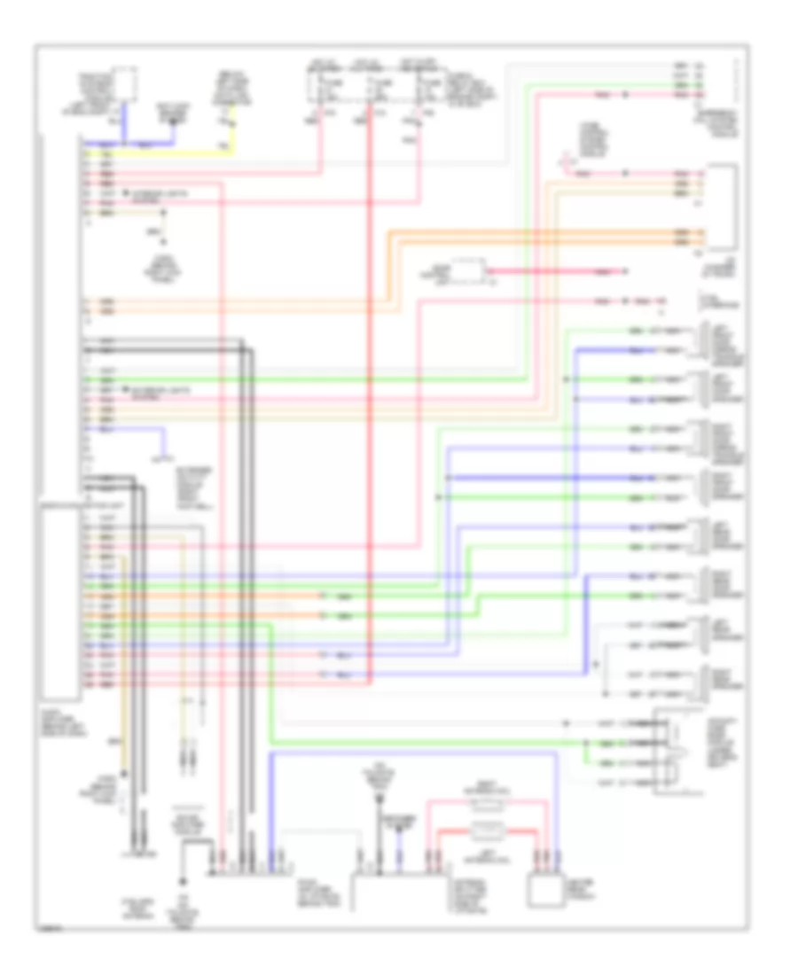 Bose Radio Wiring Diagram for Mercedes-Benz ML320 2003