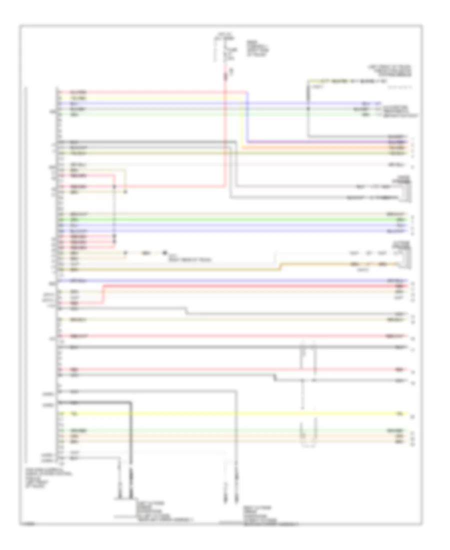 Panic Alarm Wiring Diagram (1 of 2) for Mercedes-Benz S550 4Matic 2013