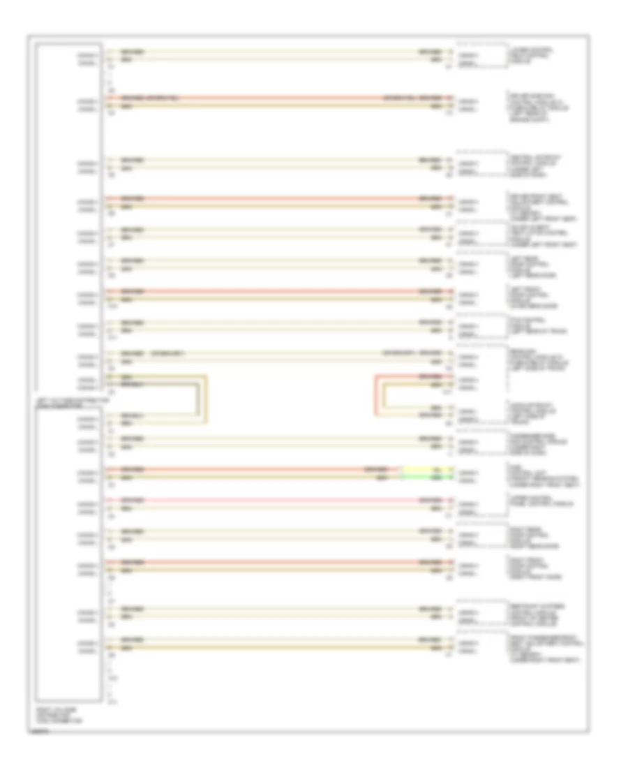 High Low Bus Wiring Diagram 2 of 2 for Mercedes Benz E320 2007