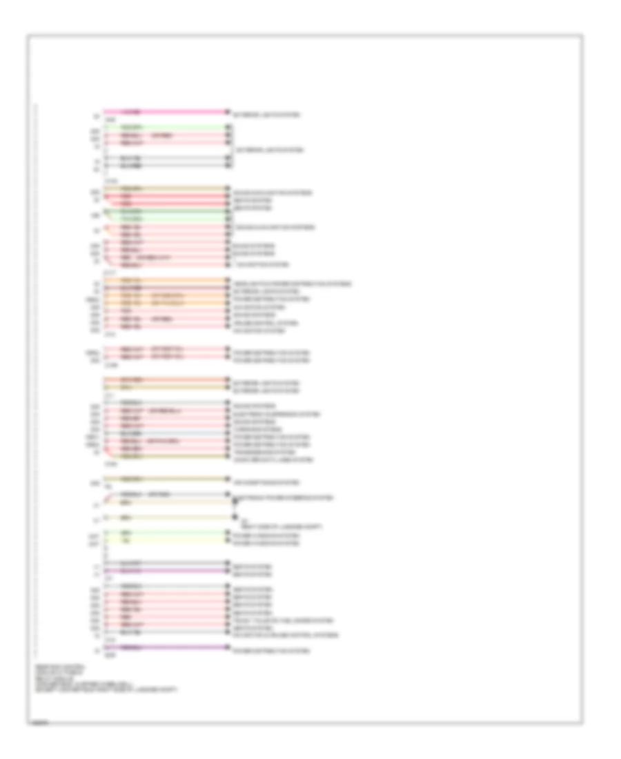 HighLow Bus Wiring Diagram (3 of 4) for Mercedes-Benz C250 2012