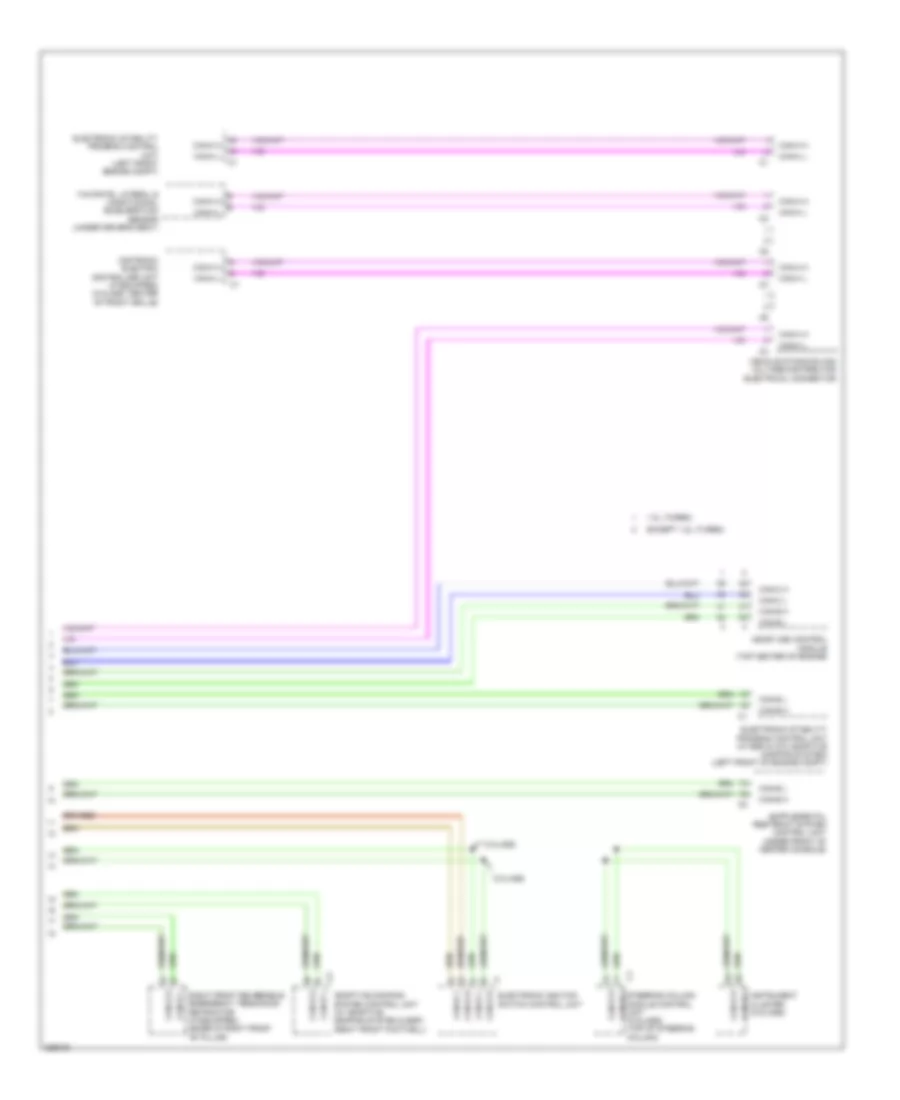 HighLow Bus Wiring Diagram (4 of 4) for Mercedes-Benz C250 2012