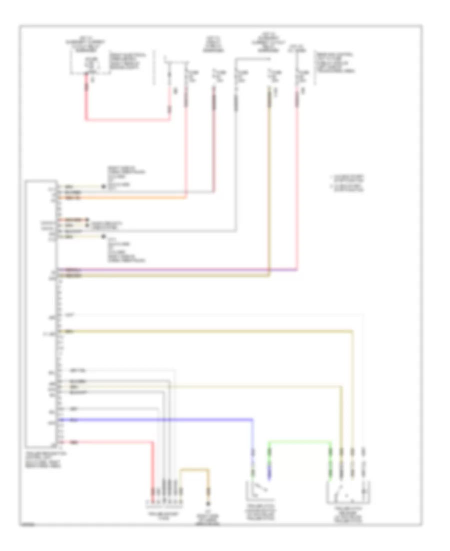 Trailer Light Wiring Diagram for Mercedes-Benz C250 2012