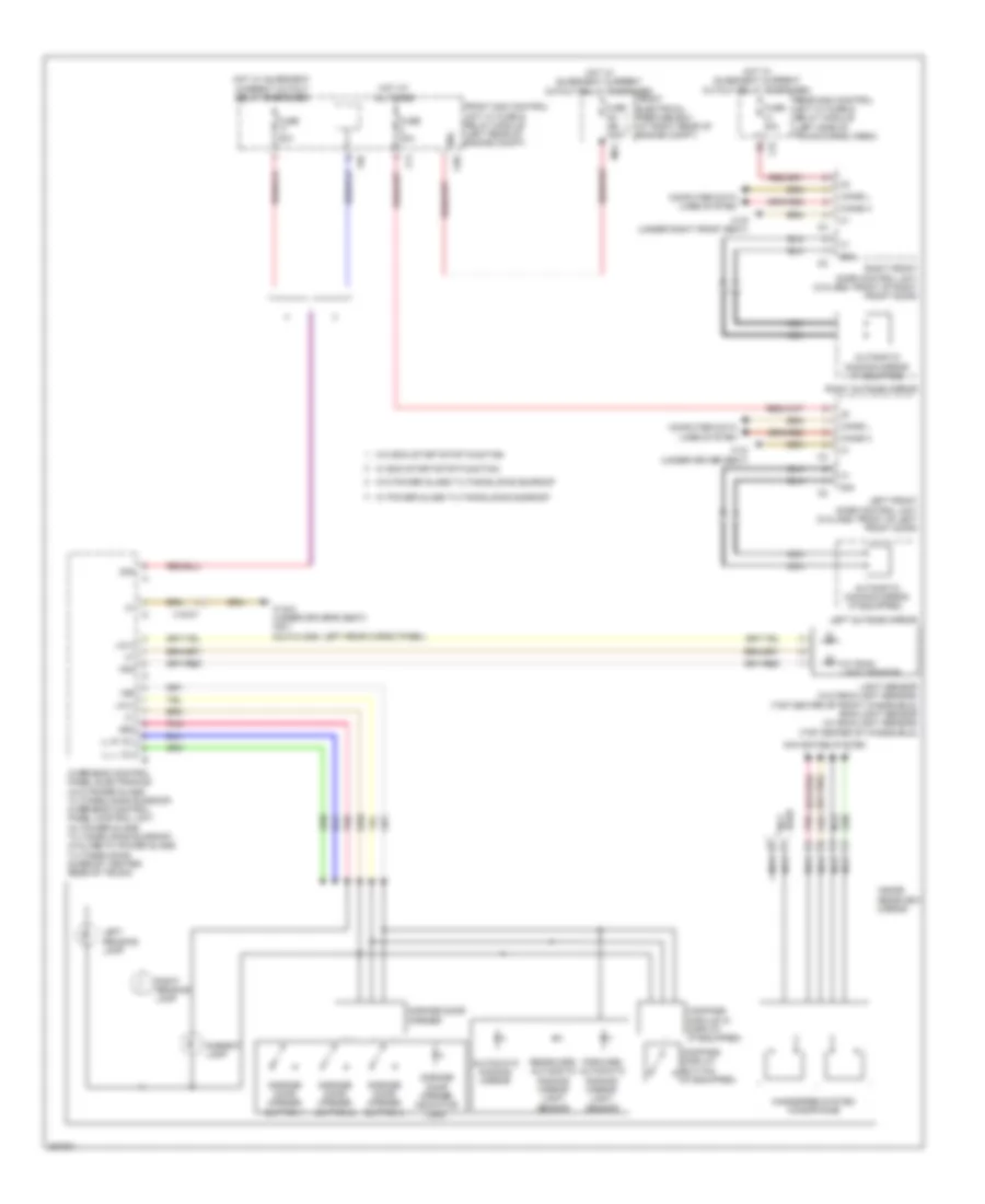 Automatic Day Night Mirror Wiring Diagram for Mercedes Benz C250 2012