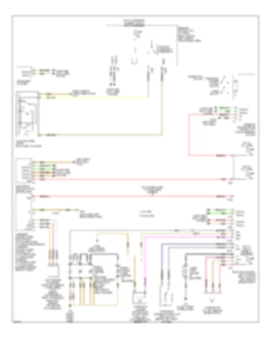 WiperWasher Wiring Diagram for Mercedes-Benz C250 2012