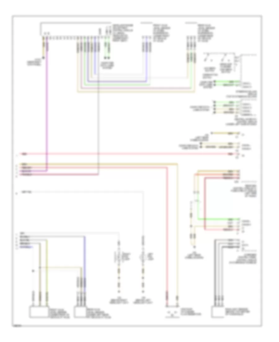 Headlights Wiring Diagram 2 of 2 for Mercedes Benz E350 2007