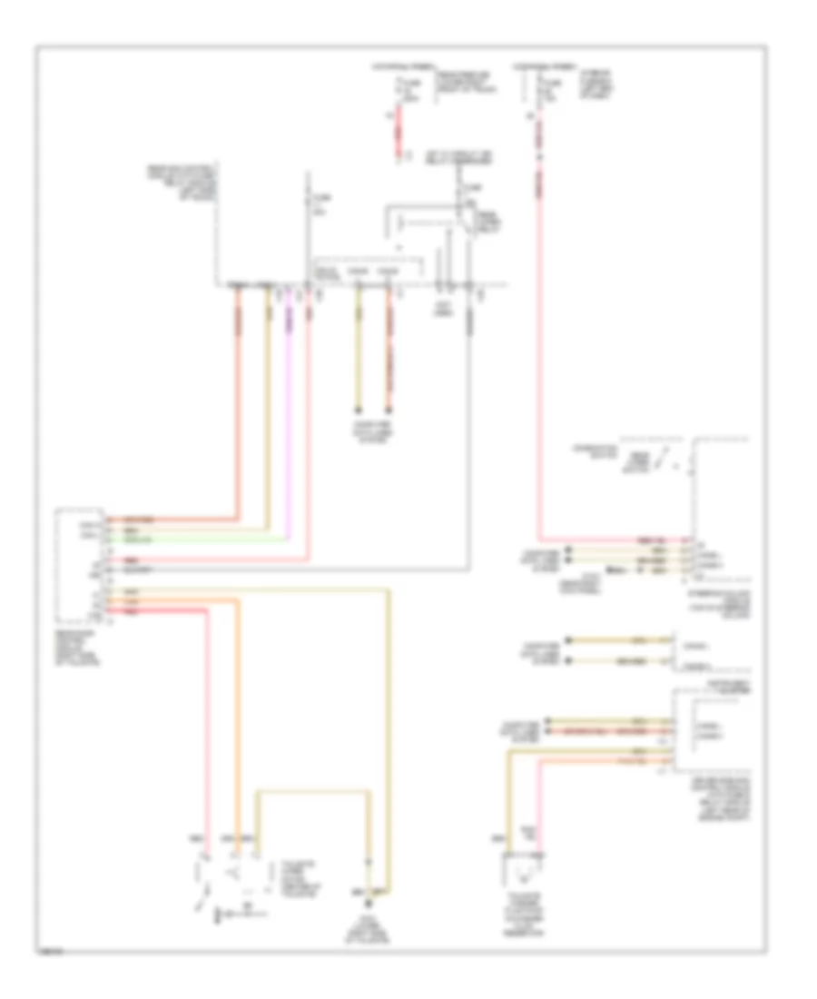 задняя схема дворника для Mercedes-Benz E550 2007