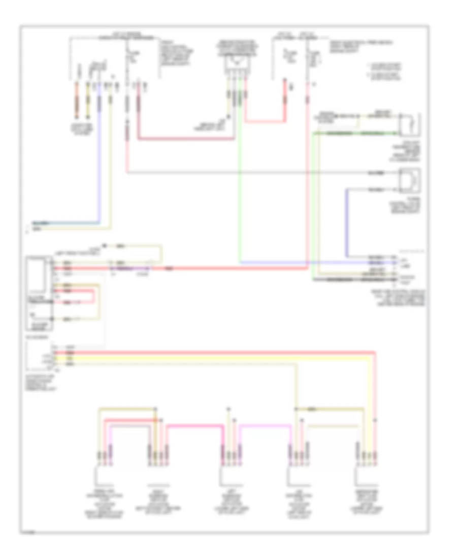Automatic AC Wiring Diagram, Convertible without Thermotronic (2 of 2) for Mercedes-Benz E350 2013