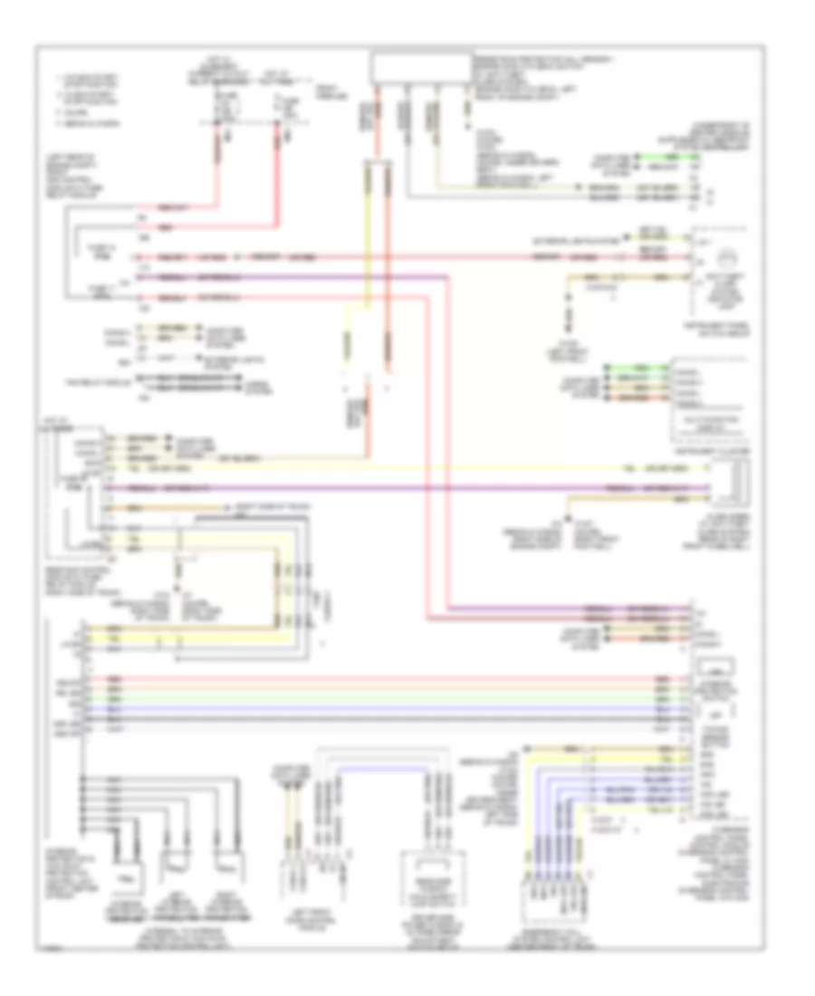 Anti-theft Alarm Wiring Diagram, Coupe for Mercedes-Benz E350 2013