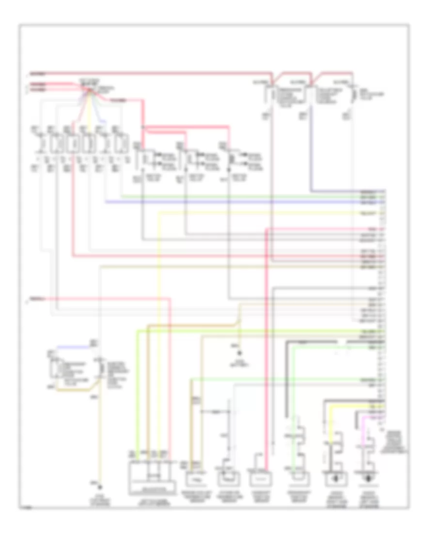 3 2L Engine Performance Wiring Diagrams with HFM SFI 2 of 2 for Mercedes Benz 300E 4Matic 1993