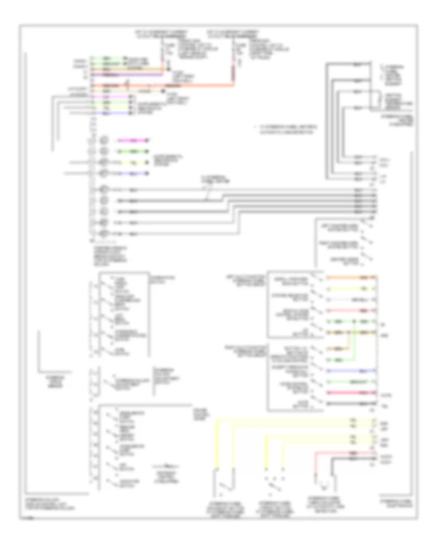 Power Steering Column Wiring Diagram for Mercedes Benz C350 4Matic 2014