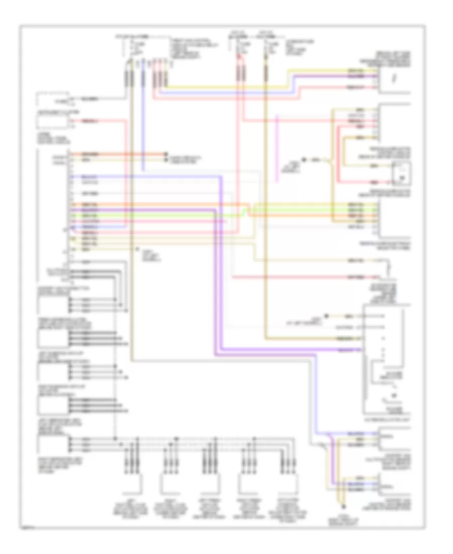 Automatic AC Wiring Diagram for Mercedes-Benz CLK350 2006