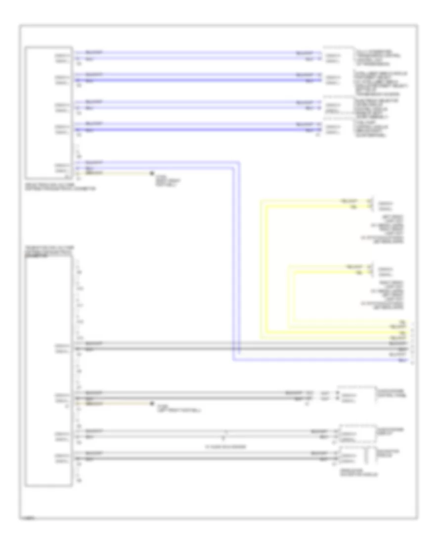 HighLow Bus Wiring Diagram, Convertible with CAN E1 (1 of 5) for Mercedes-Benz E350 2013