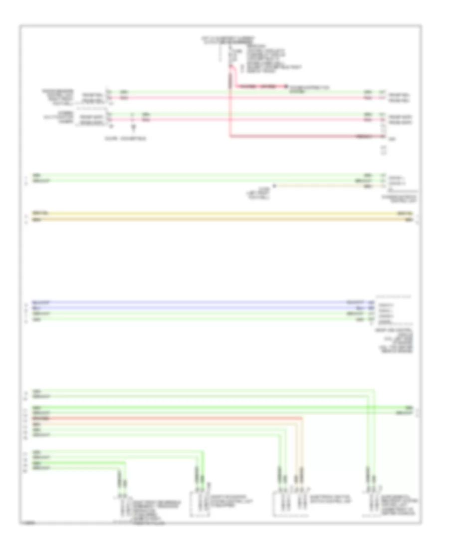 HighLow Bus Wiring Diagram, Convertible with CAN E1 (4 of 5) for Mercedes-Benz E350 2013