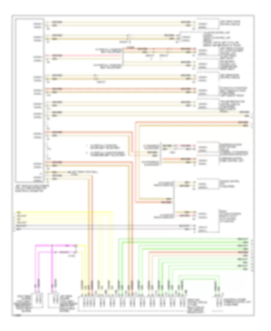 HighLow Bus Wiring Diagram, Wagon (2 of 5) for Mercedes-Benz E350 2013