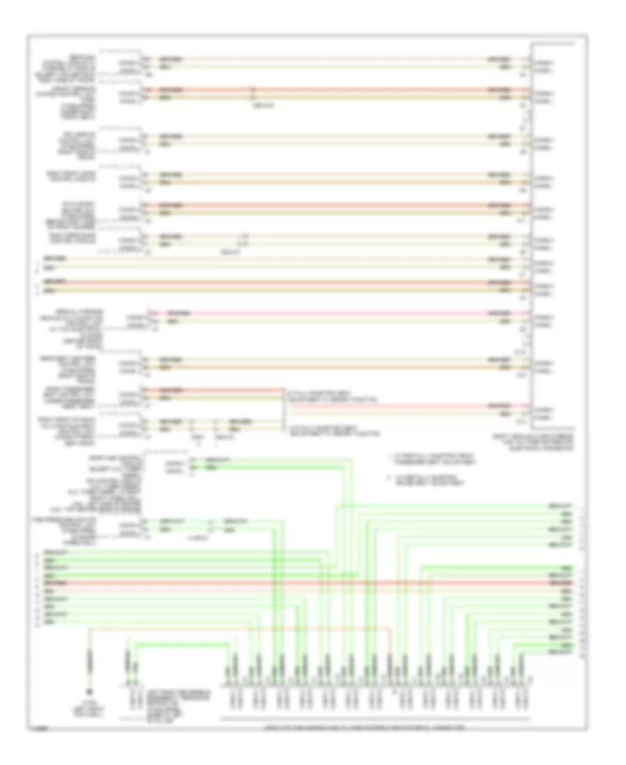 HighLow Bus Wiring Diagram, Wagon (3 of 5) for Mercedes-Benz E350 2013
