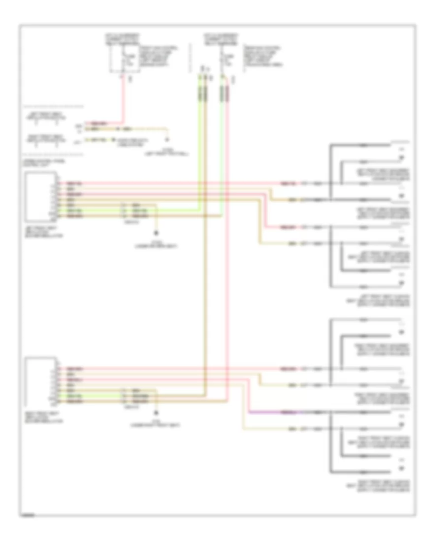 Seat Ventilation Wiring Diagram for Mercedes Benz C300 Luxury 2011