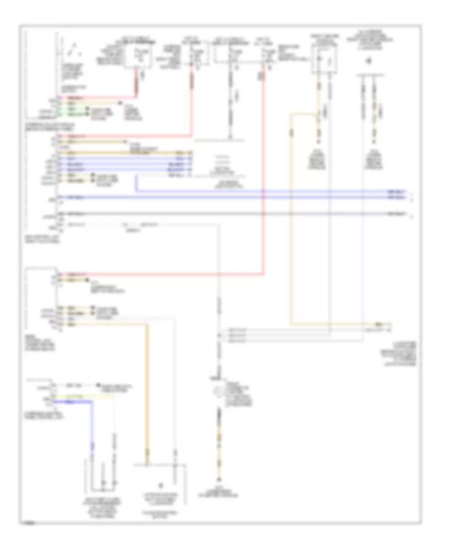 Instrument Illumination Wiring Diagram 1 of 2 for Mercedes Benz ML350 2014