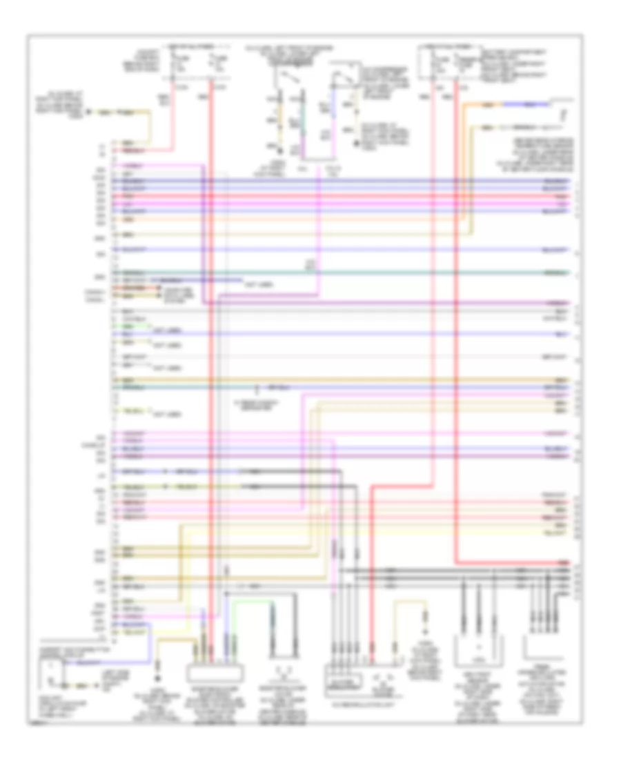 Automatic A C Wiring Diagram with Thermotronic 1 of 3 for Mercedes Benz GL450 2007